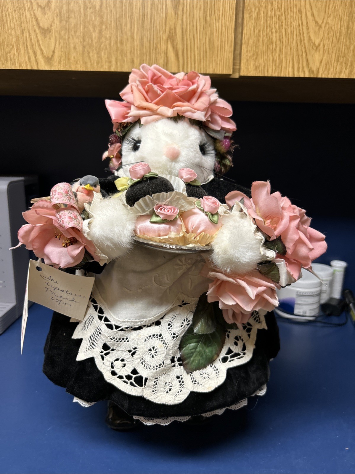 Apple Whimseys Upstairs Maid Bunny Lita Gates Hand Signed 2/23/1998 Only63/100