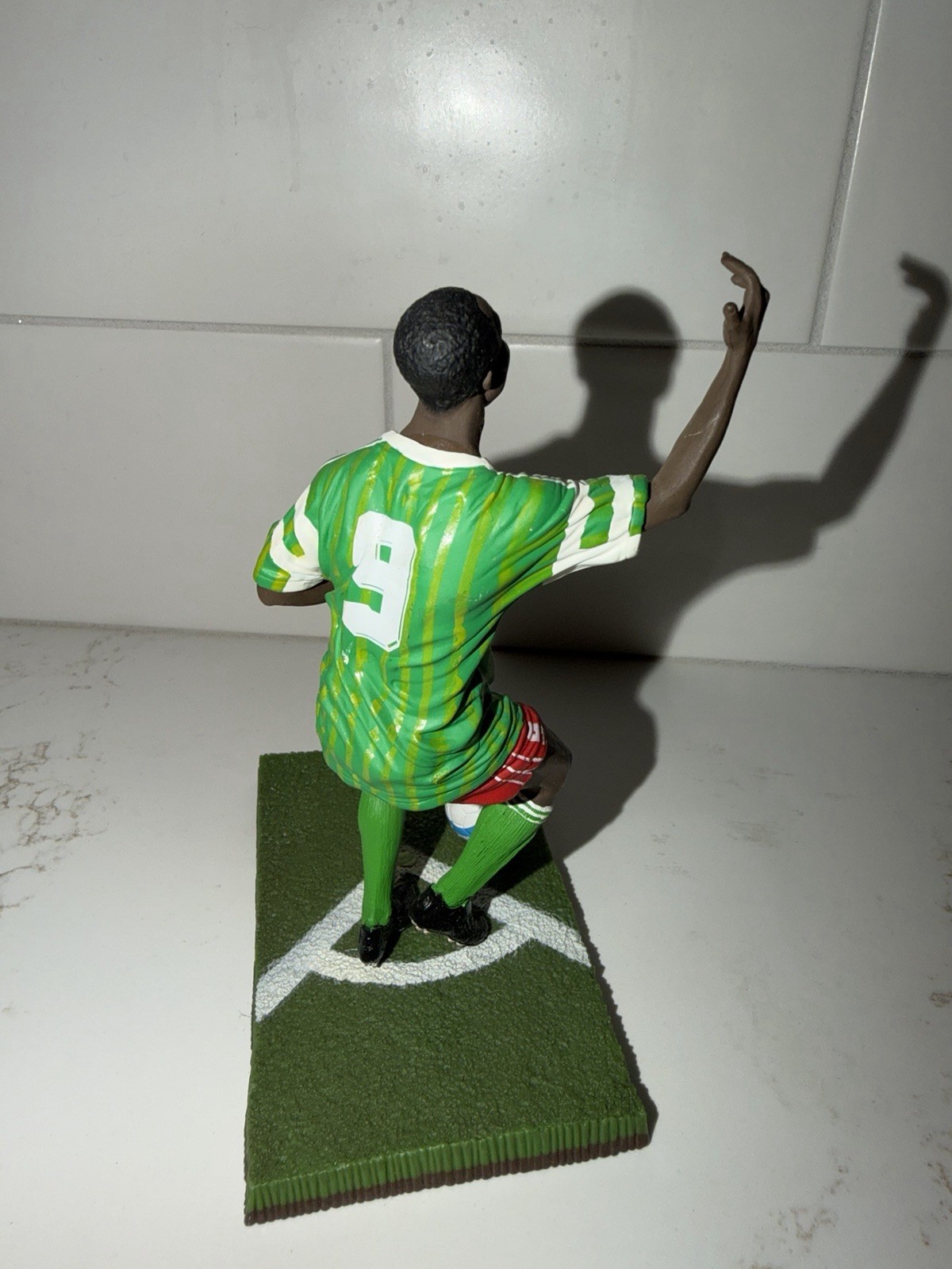 The legendary Cameroonian soccer player Roger Milla Fanatico collection, 6 inch.