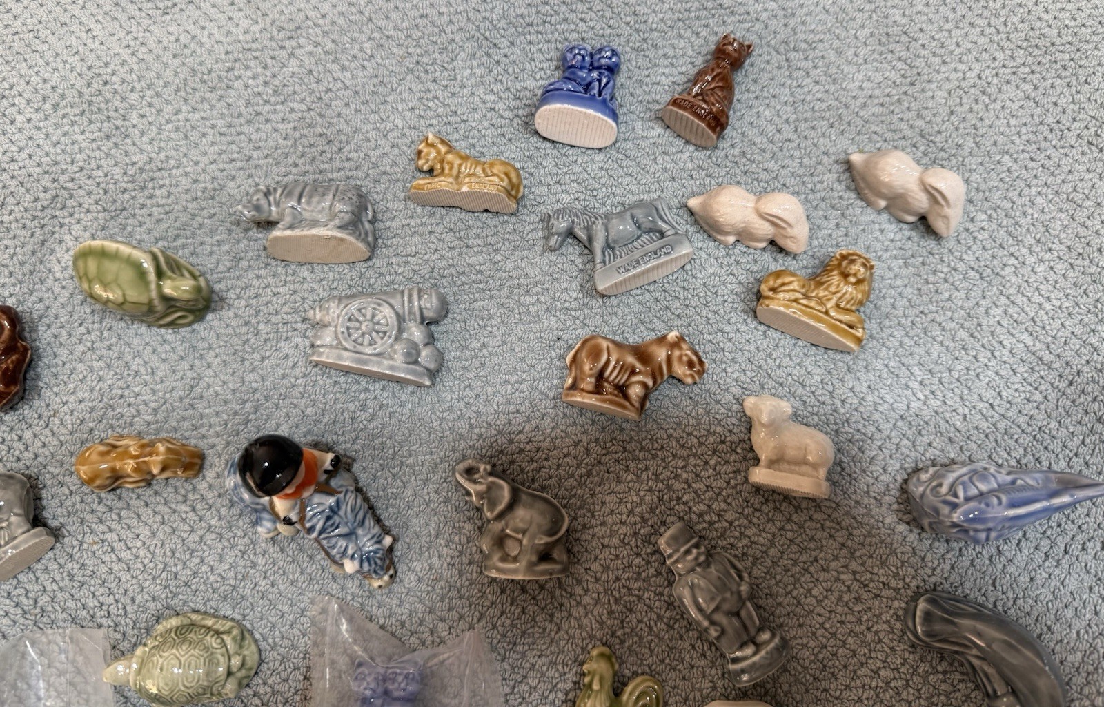 Wade Or Misc Whimsies Red Rose Tea Figurine Mixed Lot of 34 Excellent Condition
