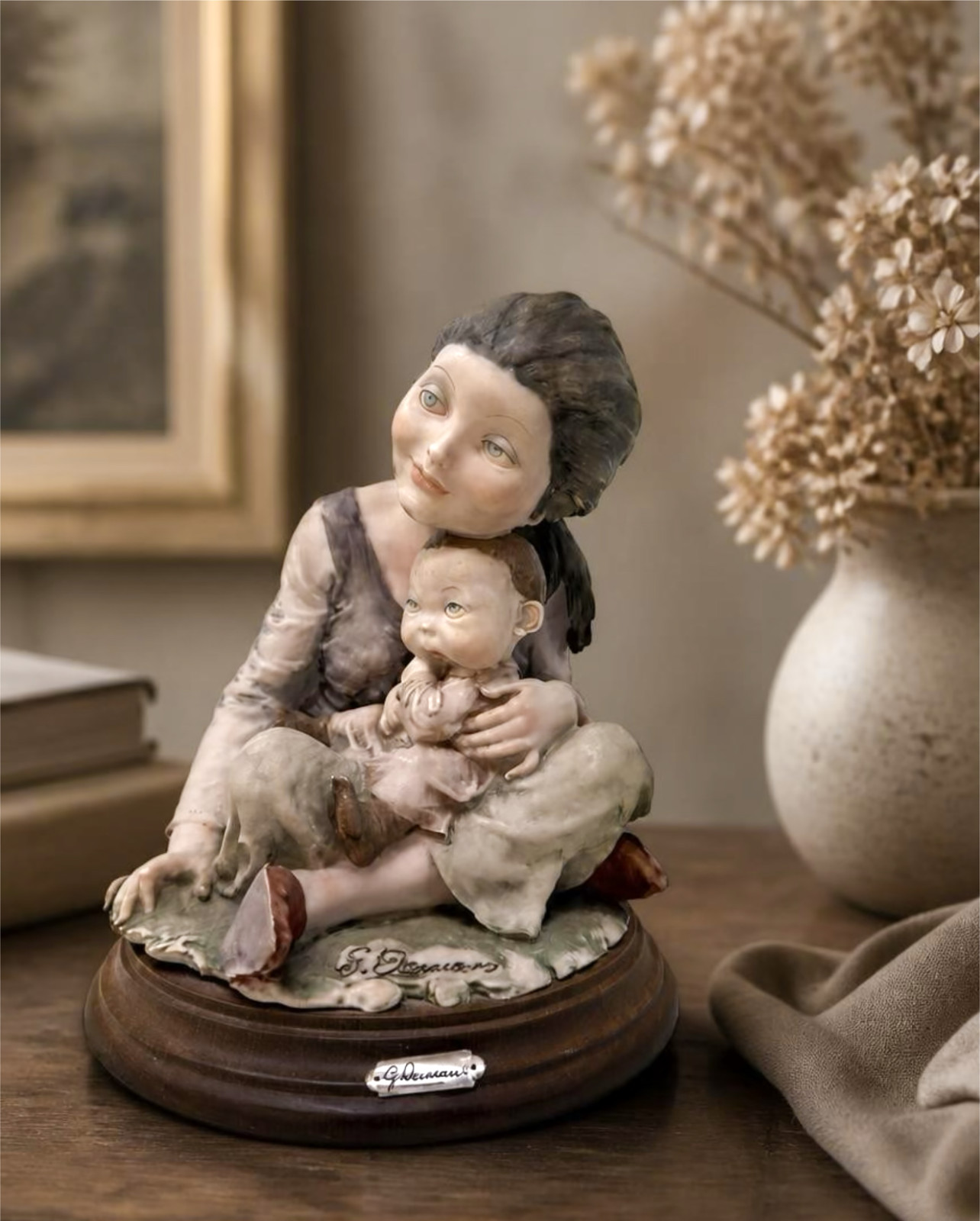 Giuseppe Cappé Porcelain ITALY Wonderful Piece Of Art Mint Condition L@@K