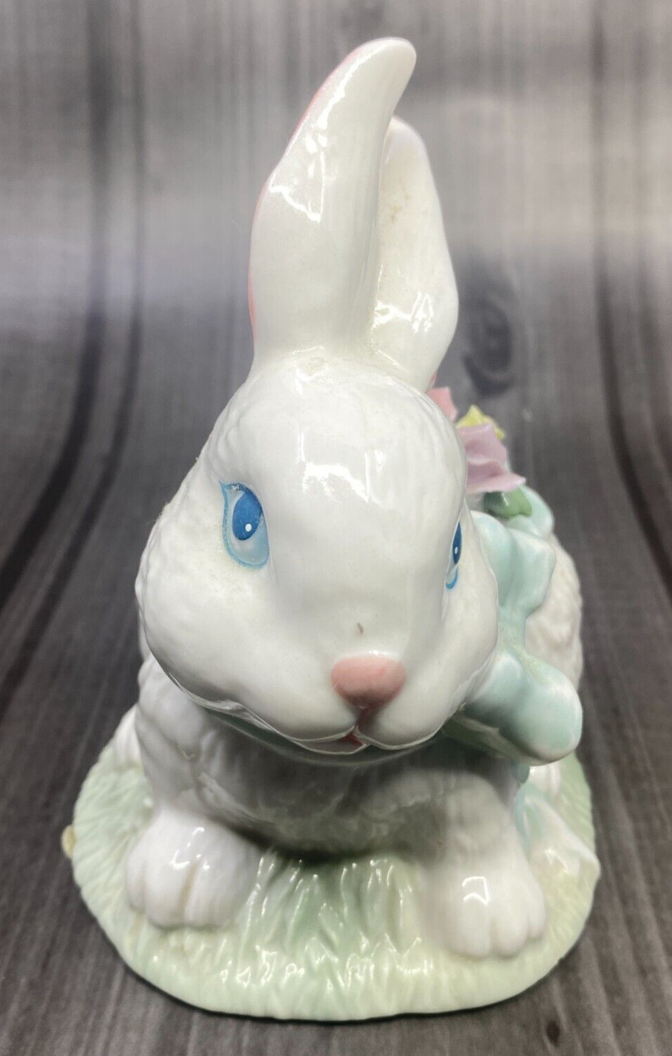 Soft and Sweet Cuddles Fine Porcelain Musical Bunny Rabbit by Heritage House Inc