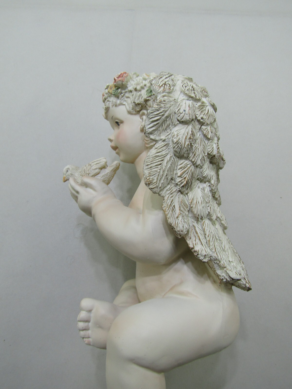 Cherub Shelf Sitter Figurine Artmark Statue Angelic Religious Angel Baby Boxed