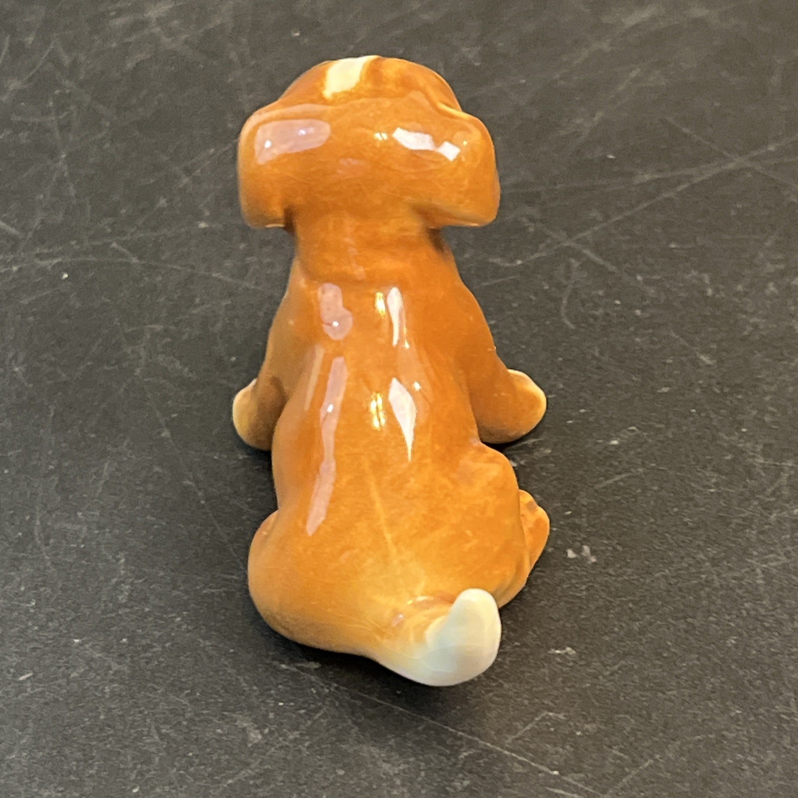 Vtg Goebel Germany Sitting Boxer Bulldog Puppy Dog Porcelain Figurine Figure 2″