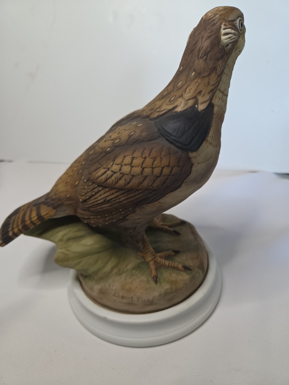 RARE Andrea By Sadek Ruffed Grouse Figurine FACTORY SAMPLE Prototype Revised