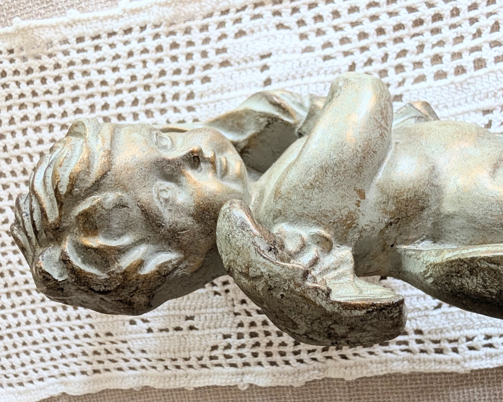 Vintage Cherub Angel Wall Art Fairycore Coquette Baroque Style