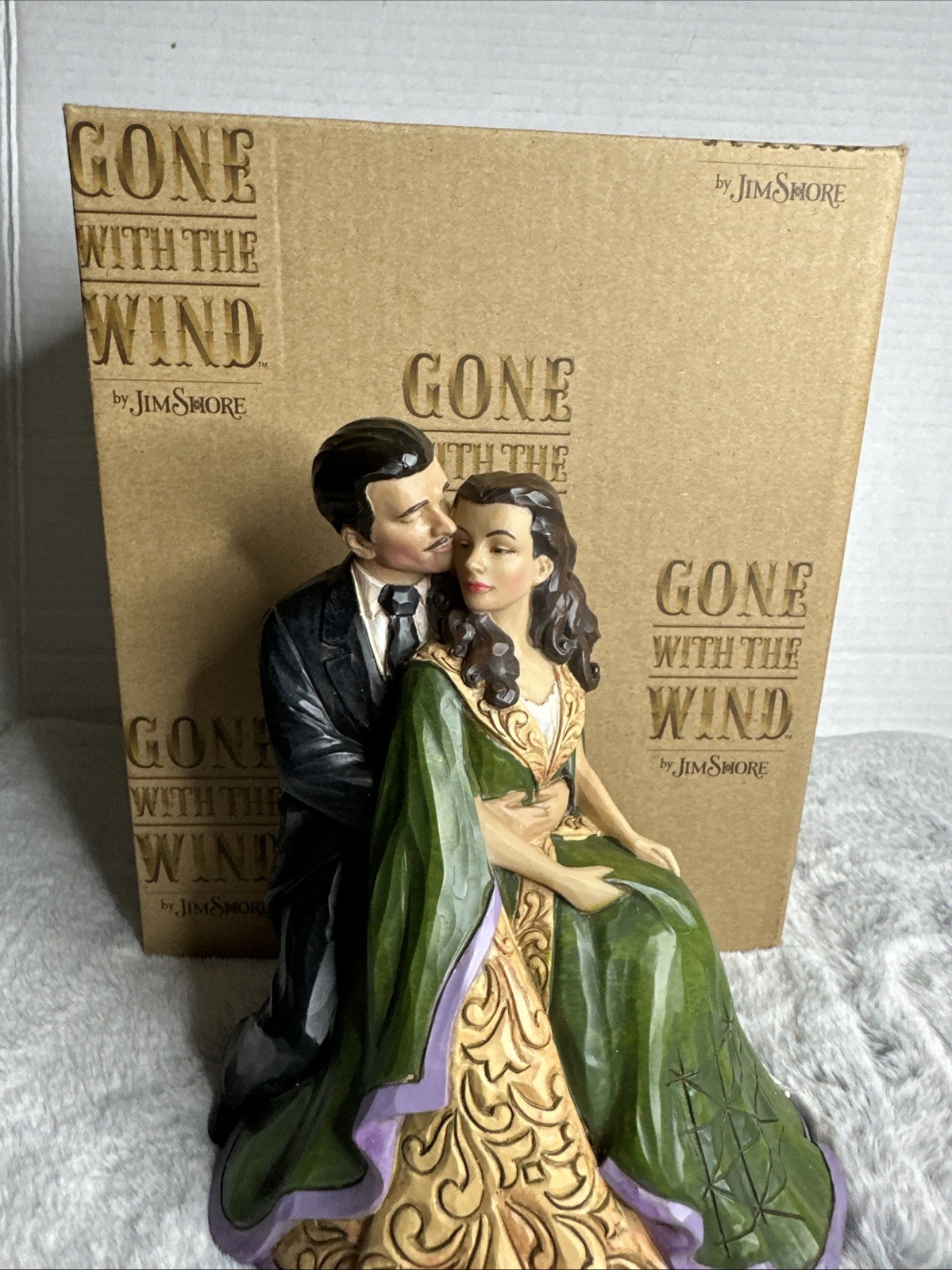 Jim Shore Gone With the Wind Rhett Butler Scarlett O’Hara “Kindred Spirits” S4