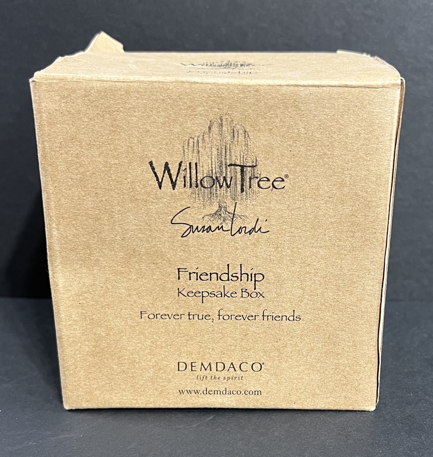 Willow Tree 26602 Friendship Keepsake Trinket Box Susan Lordi Demdaco Free Ship