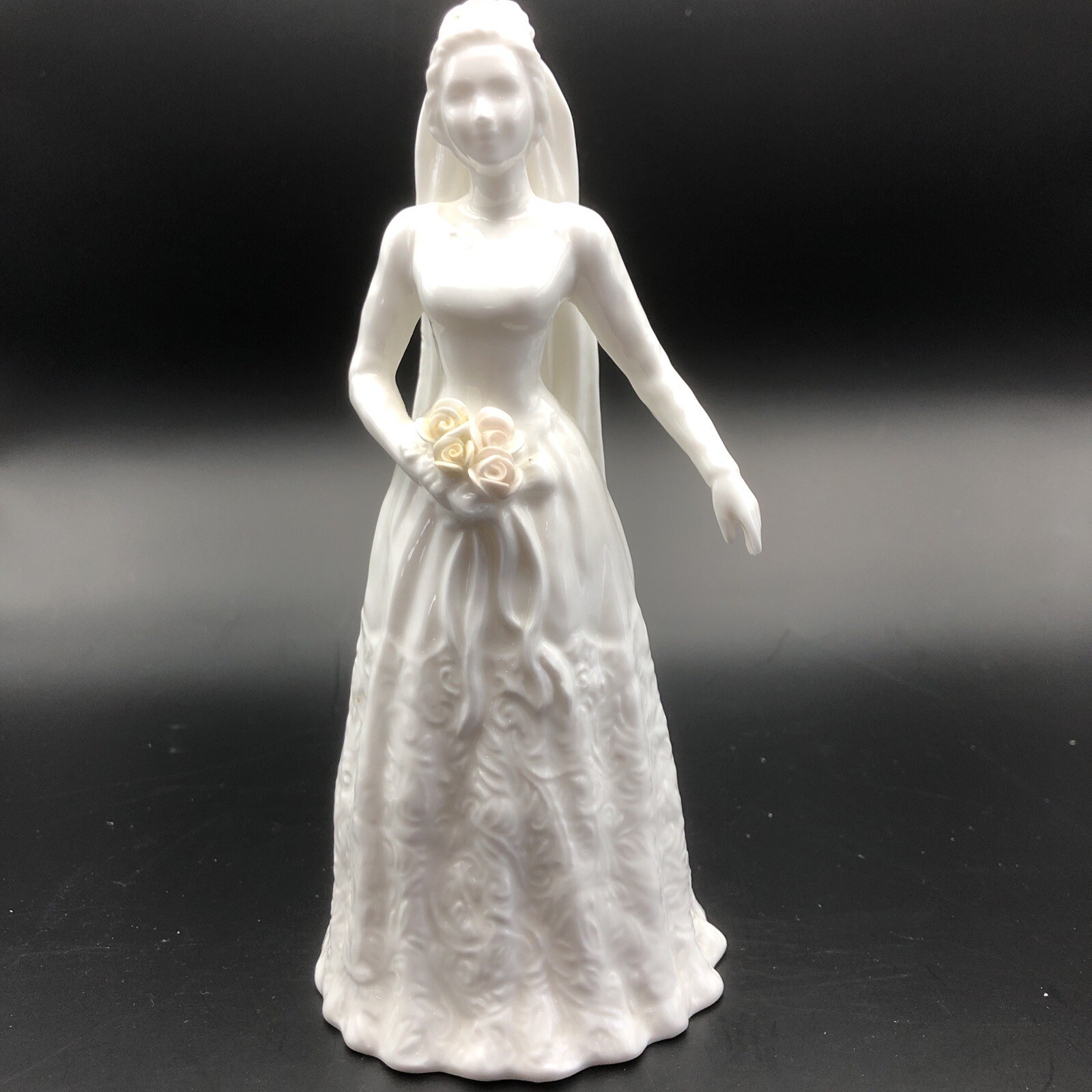 Vtg 1996 Wedgwood Here Comes The Bride Fine Bone China England Wedding Figurine