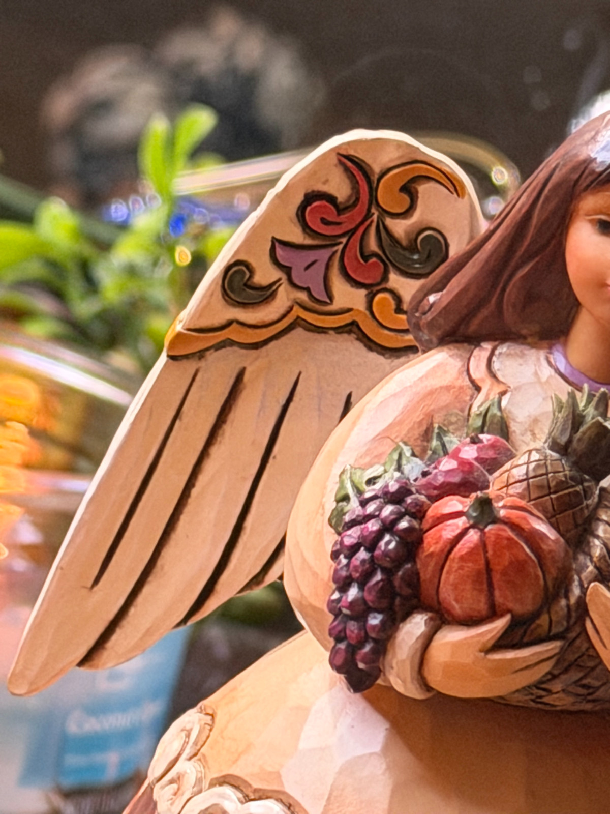 Jim Shore Beauty of the Harvest Hidden Scene Angel Thanksgiving Fall **READ**