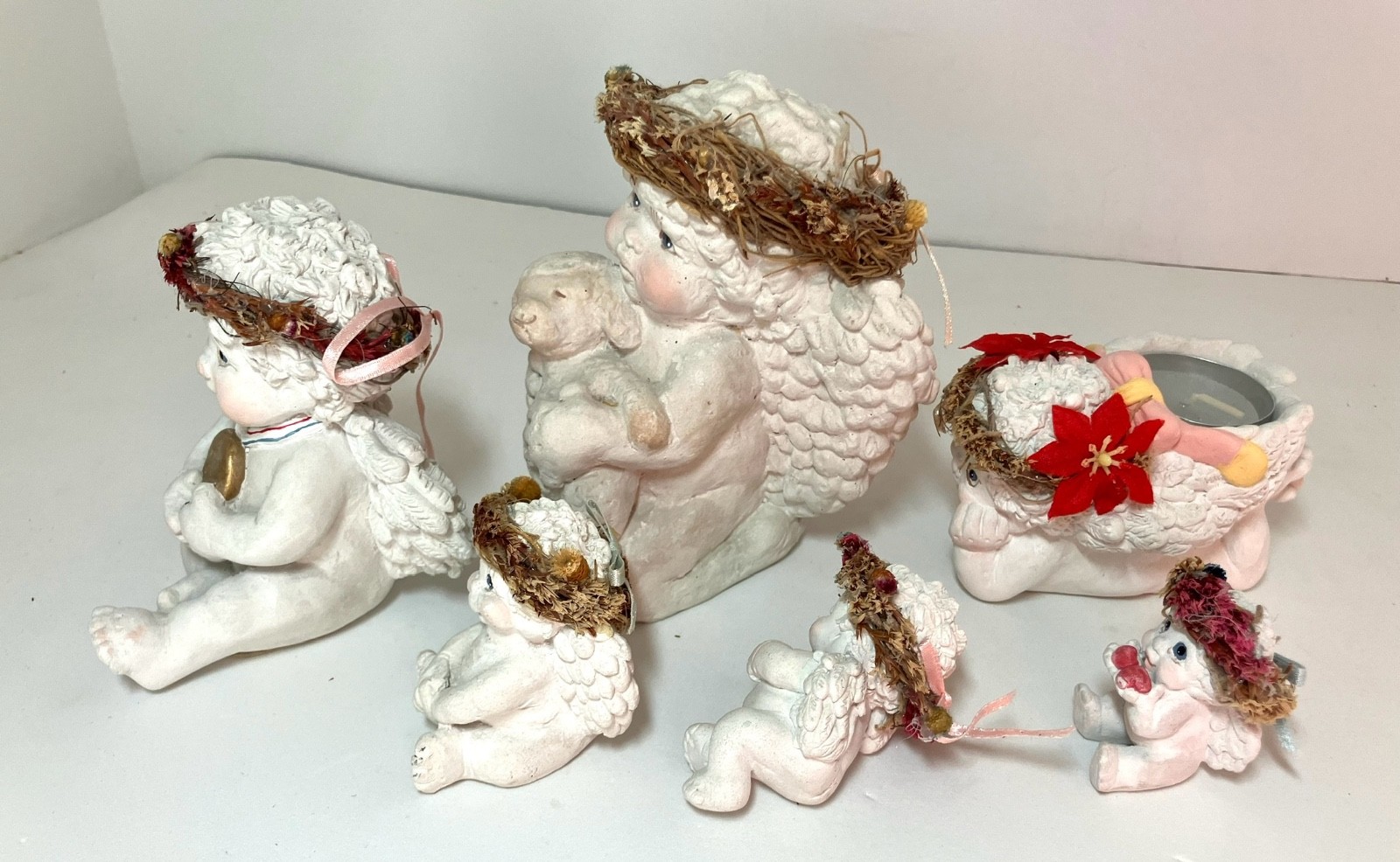 Dreamsicles- Lot of 13 -Collectible Angel 1990’s-2000’s Figurines Some Signed