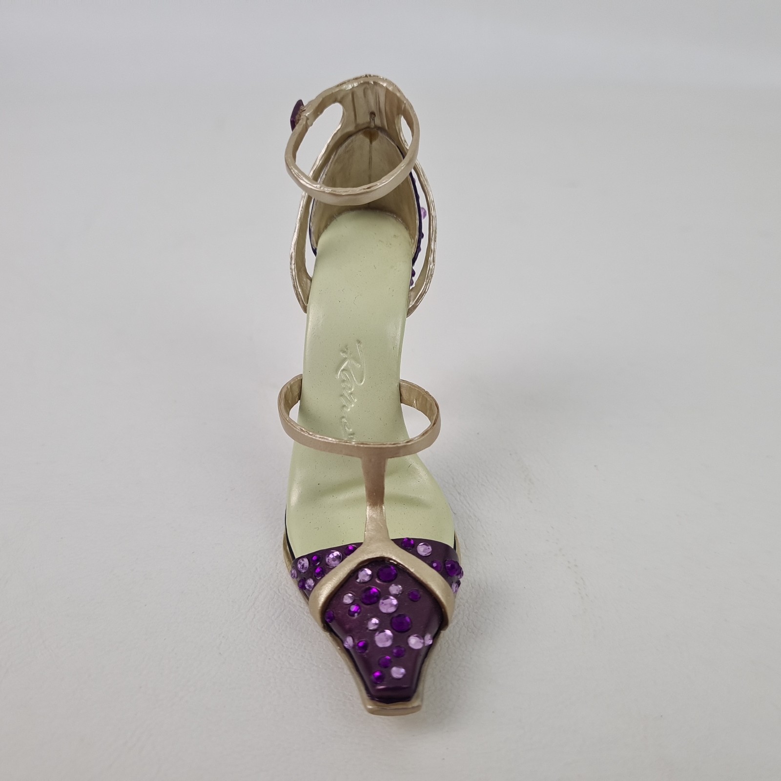 🚨 Just The Right Shoe “Socialite” By Raine Stepping Out 26018 Vintage Miniature