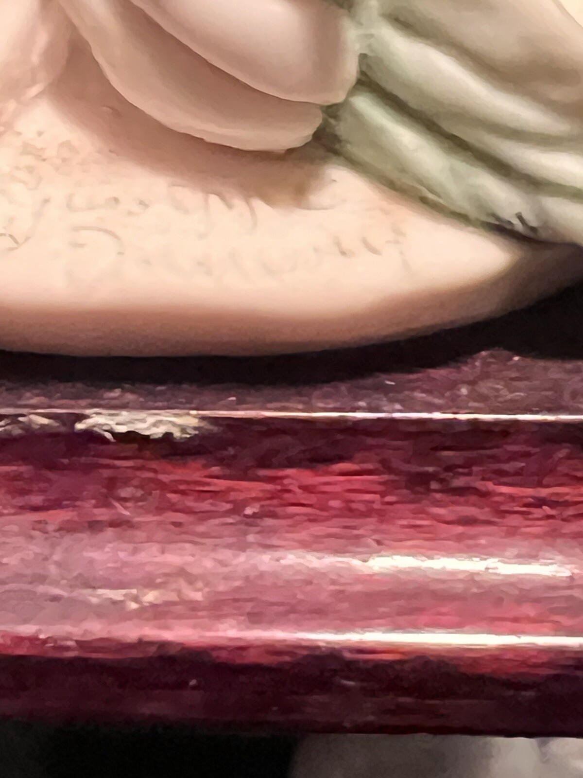 Giuseppe Armani Babette 1328C 2000 Mother’s Day Capodimonte Statue Florence Sign