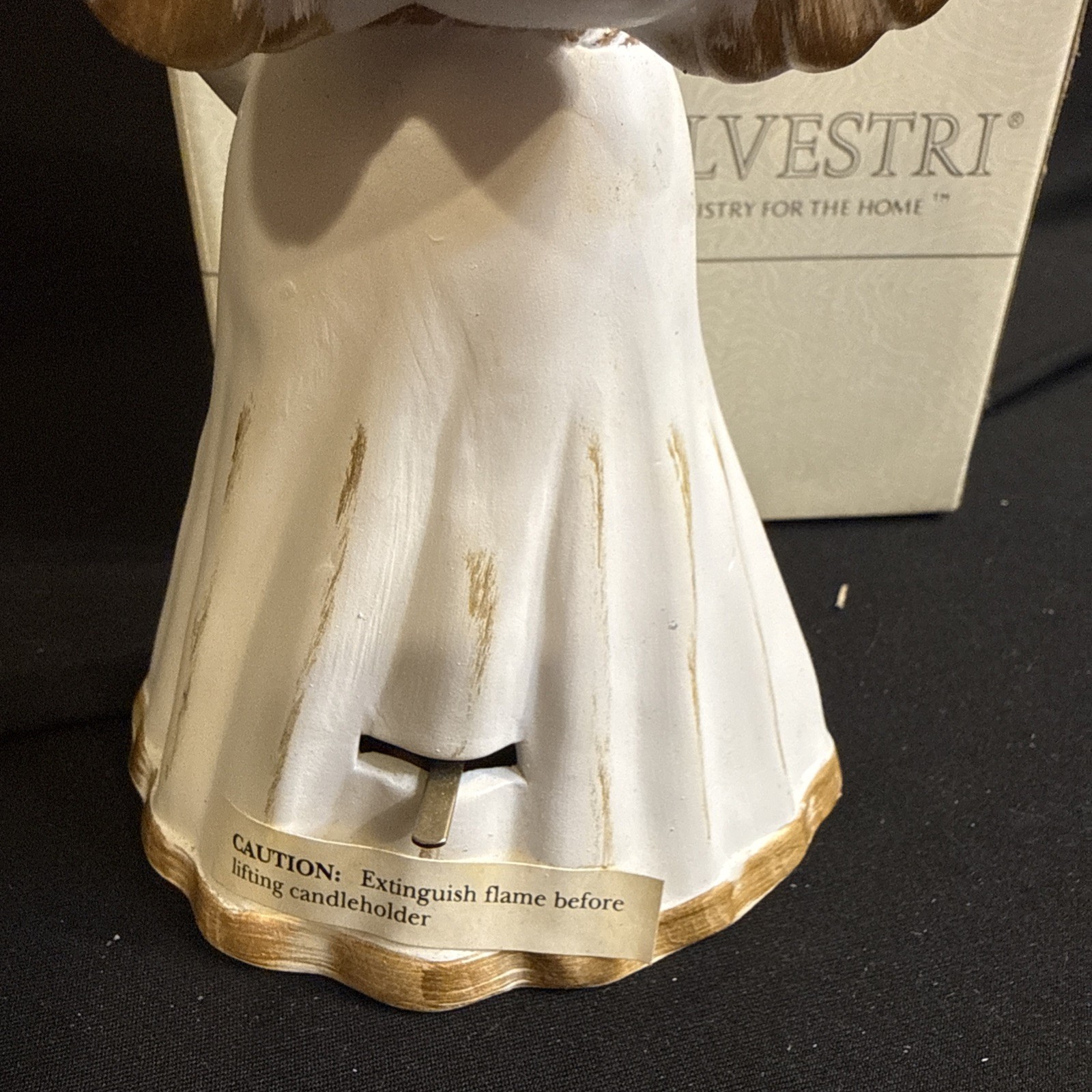Silvestri Musical Angel Figurine “Hark the Herald Angels Sing” w/ Box
