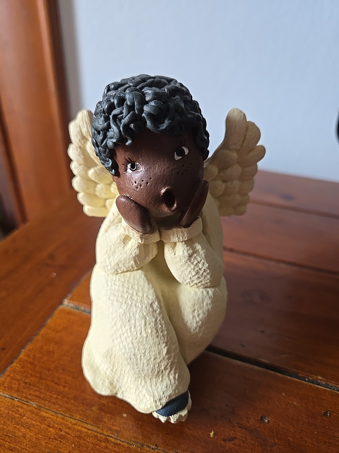 Vintage Black African American Angel The Littlest Angel 1990 Simple Wonders