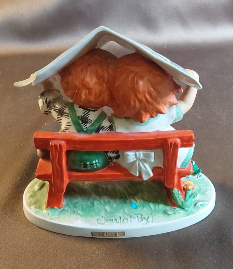 Let It Rain – Red Heads by Goebel West Germany Byj51 Dated 1967 Charlot Byj