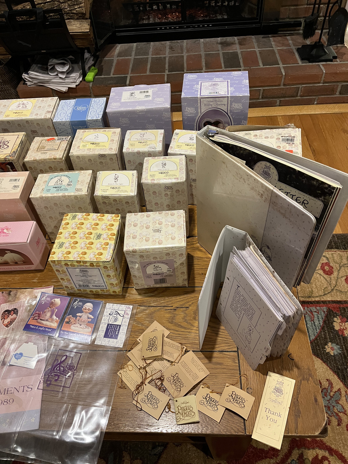Lot of 47 Different Enesco Precious Moments Figurines w/ Boxes Rare Retired