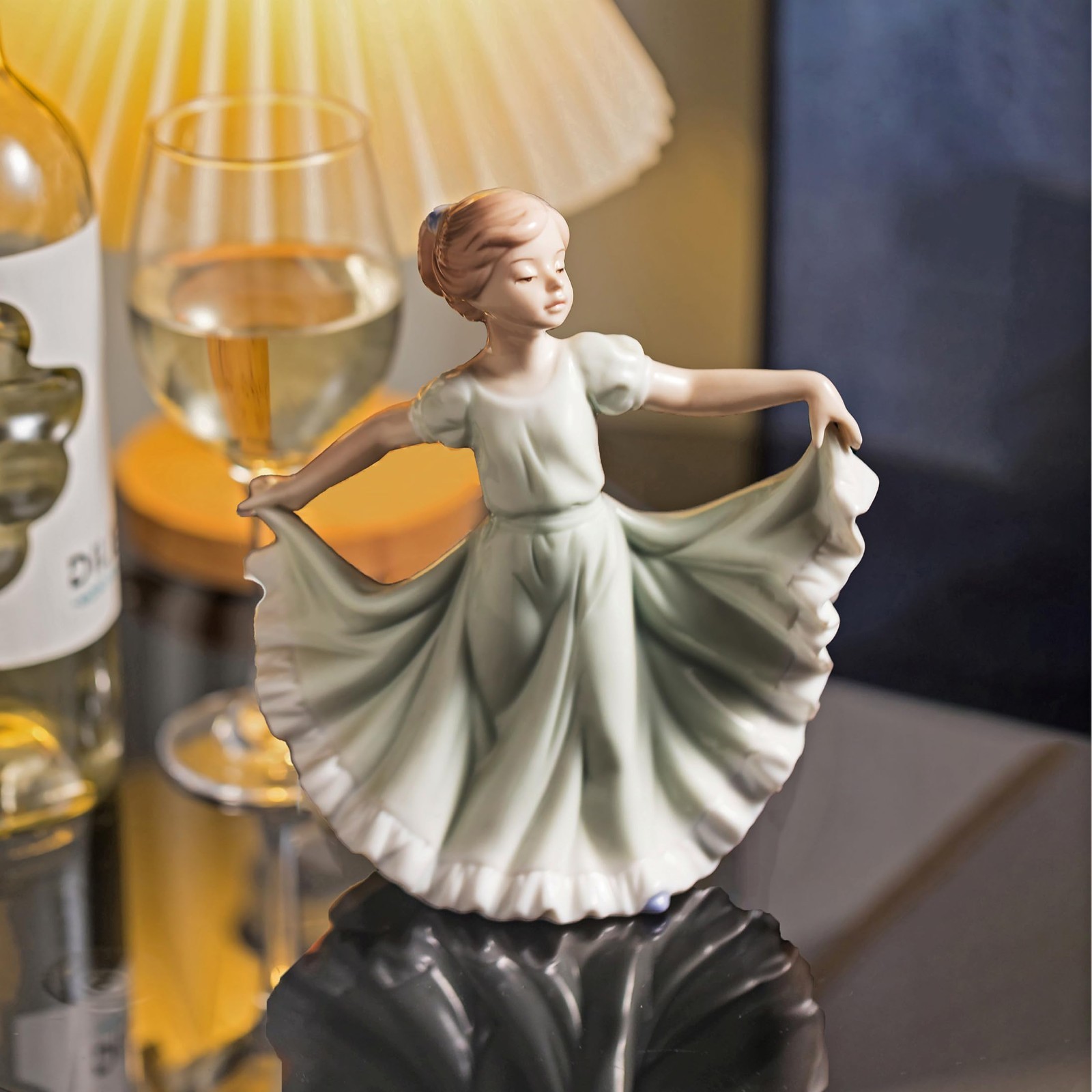 Porcelain Dancing Figurine – Childhood Memorabilia, Unique Gifts, Home Decor