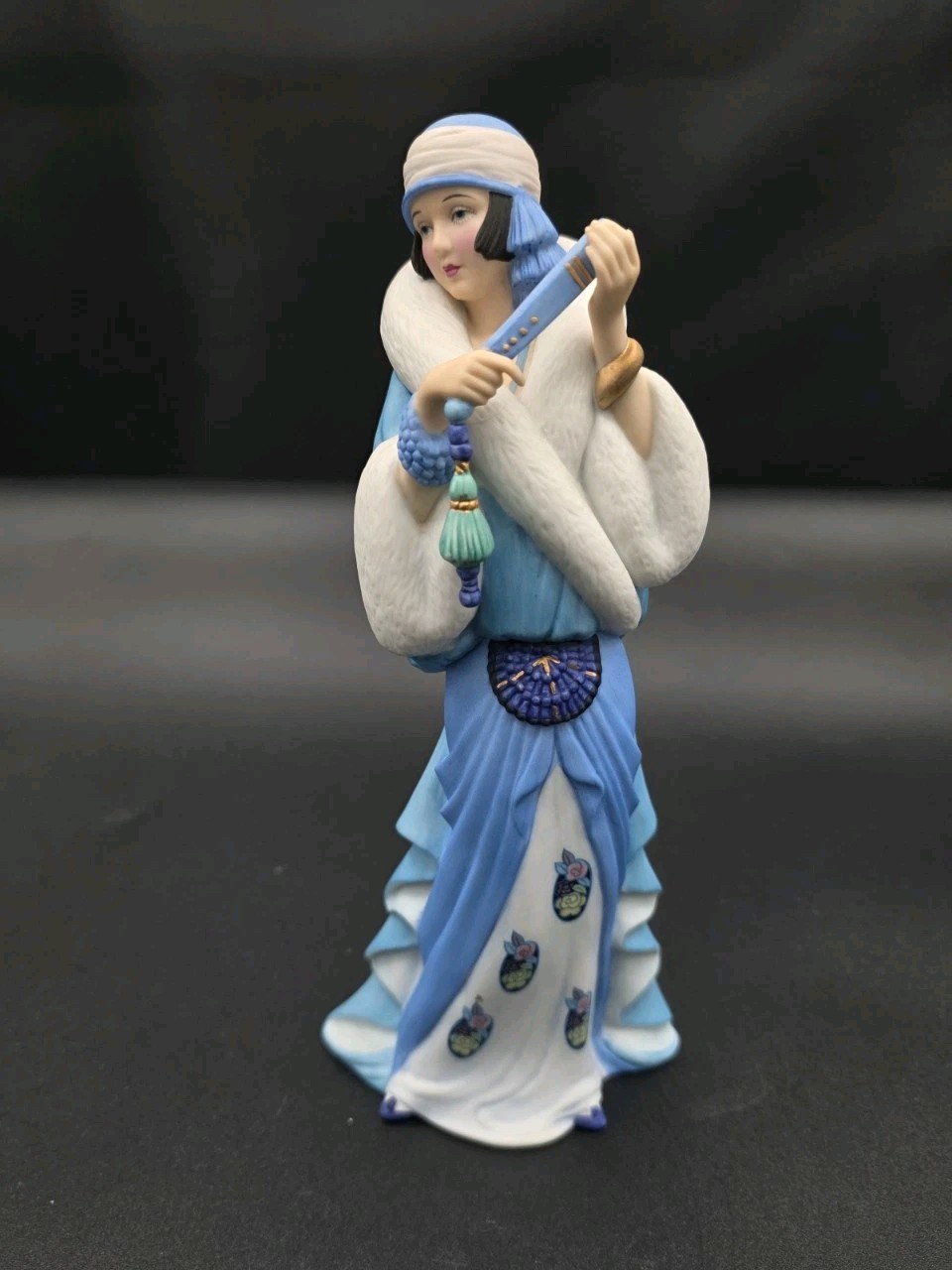 Lenox American Songbook Collection Rhapsody in Blue Porcelain Figurine Vintage