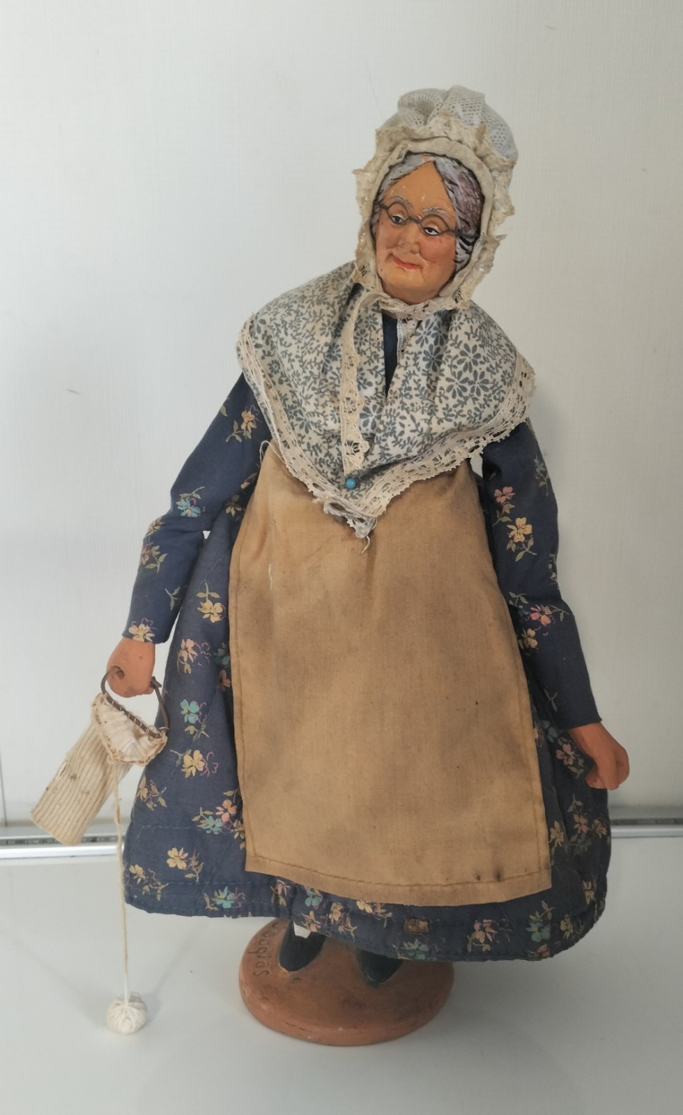 Santon De Provence Simone Jouglas Vintage Terractoa Very Collectable Figurine