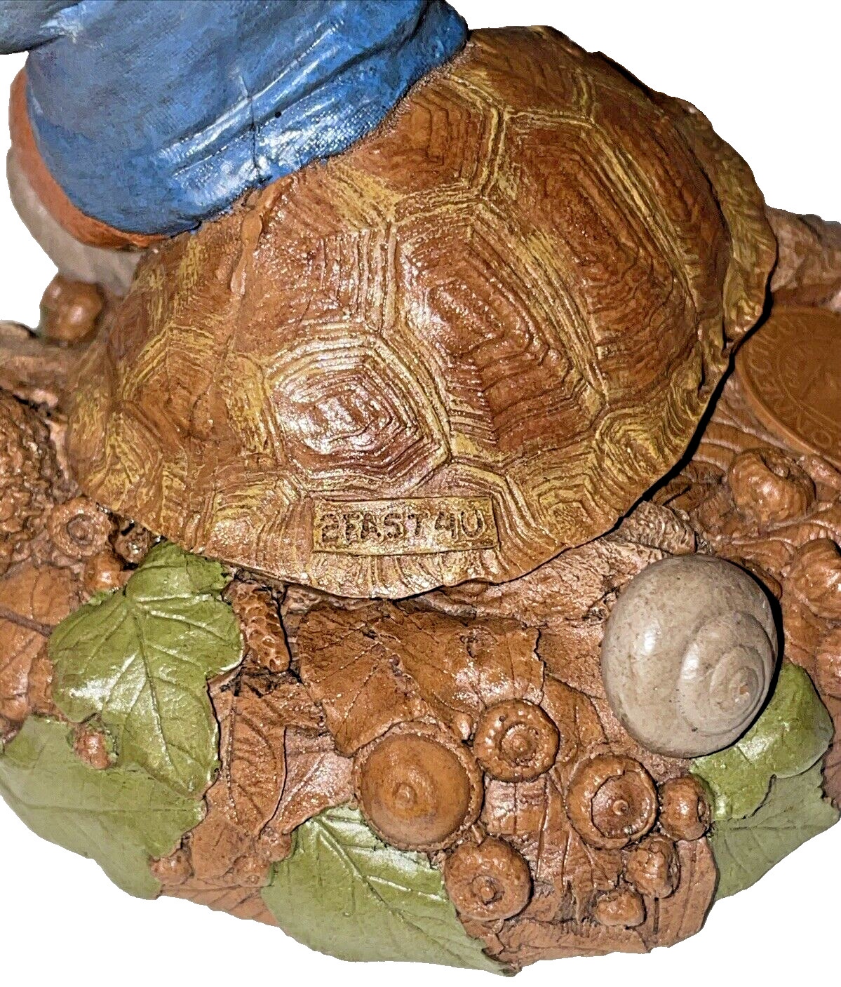 Cairn Tom Clark Gnome Turtle Figurine No Passing Zone T Wolfe 6312 Signed 1994*