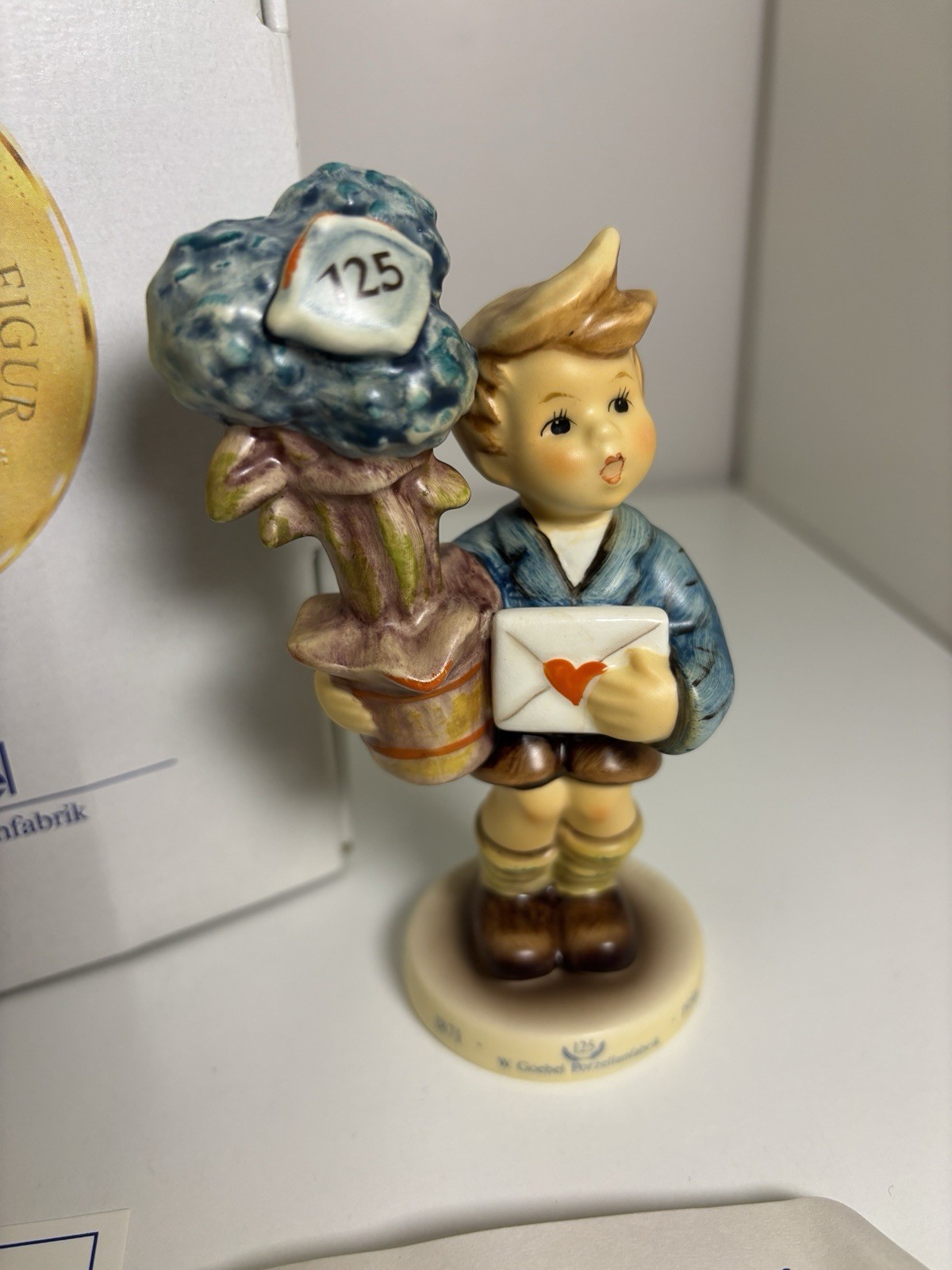 Vintage Special Edition Goebel Hummel “Good News” #539 TMK 7 – 4.5″