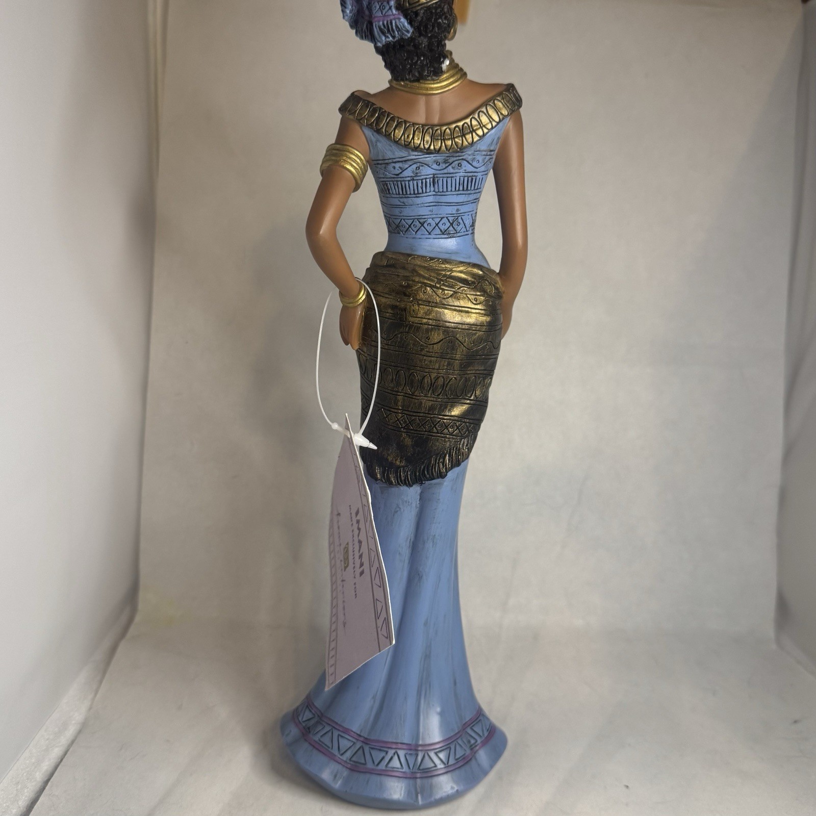 Home Interiors Imani Resin Figurine Statue 2002 11541-02 New 11 Inches Tall