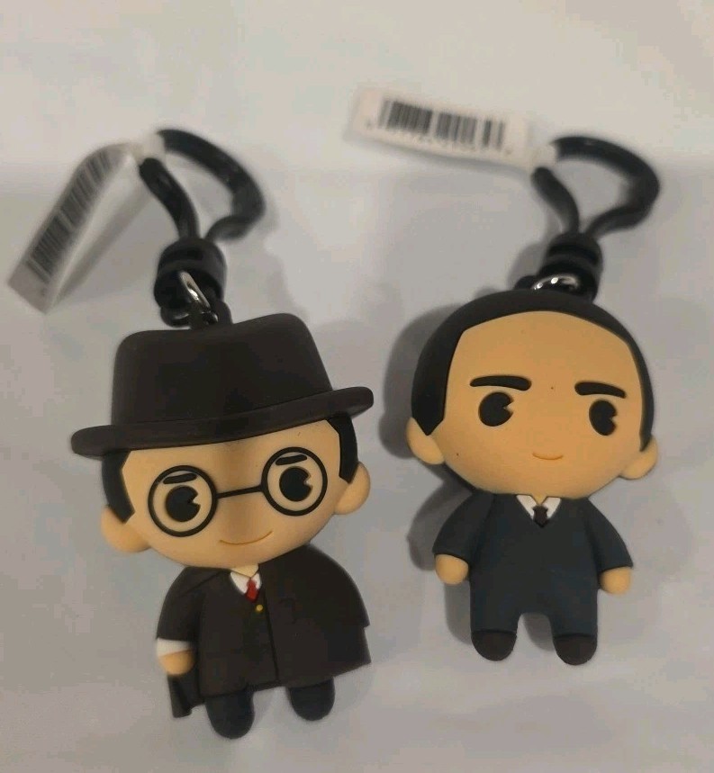 Indiana Jones Series Figural Bag Clips 3 Inch Arnold Toht And Dr. Marcus Brody