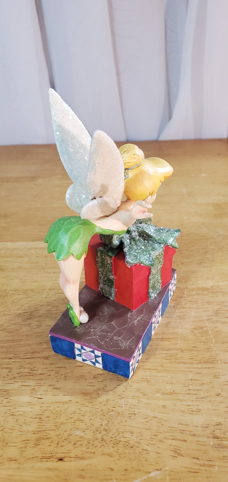 Jim Shore “Pixie Dusted Present” Tinker Bell Disney Traditions Showcase 4051970