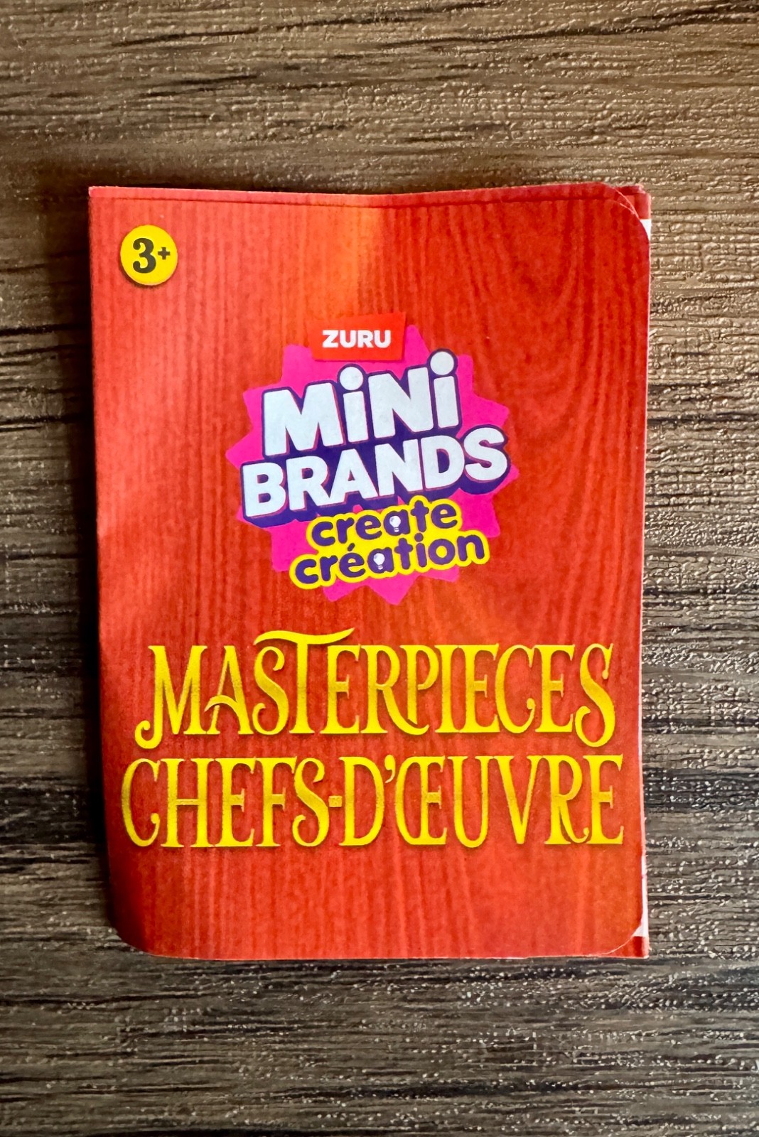 Mini Brands By ZURU Masterpieces Mona Lisa, Girl wPearl Earring NEW opened loose