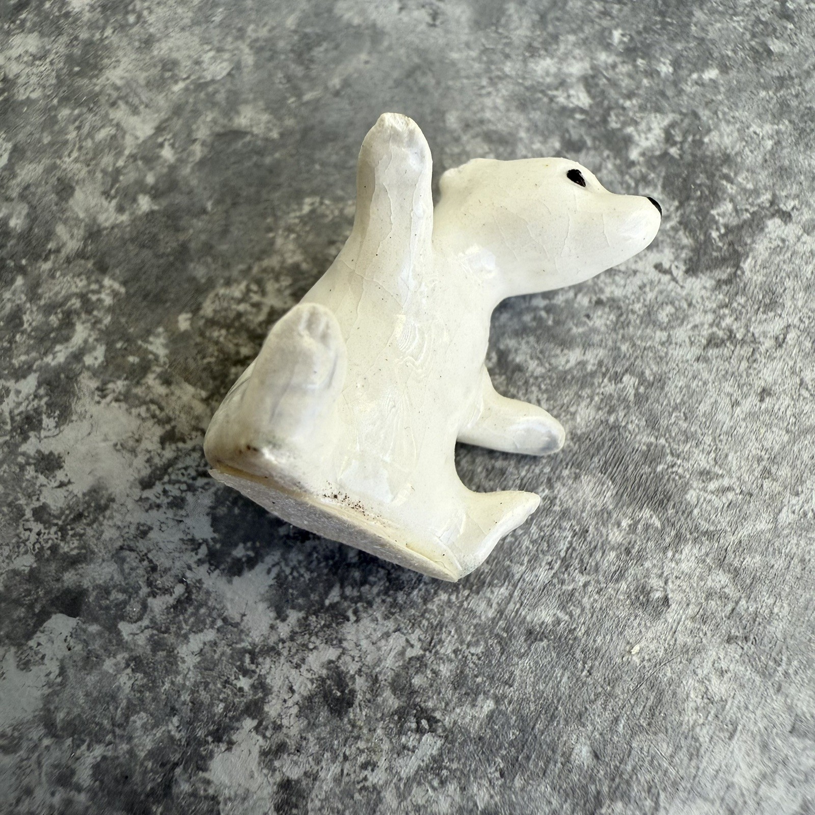 Vintage Hagen Renaker 4 Polar Bears and Eskimo Child Miniature Figurines Lot
