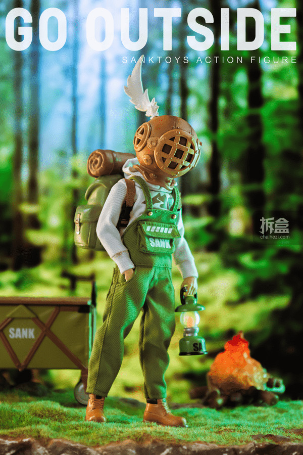 Sank Toys Camper Go Outside 1/12th Limited Collectibles Action Figure Deluxe Ver