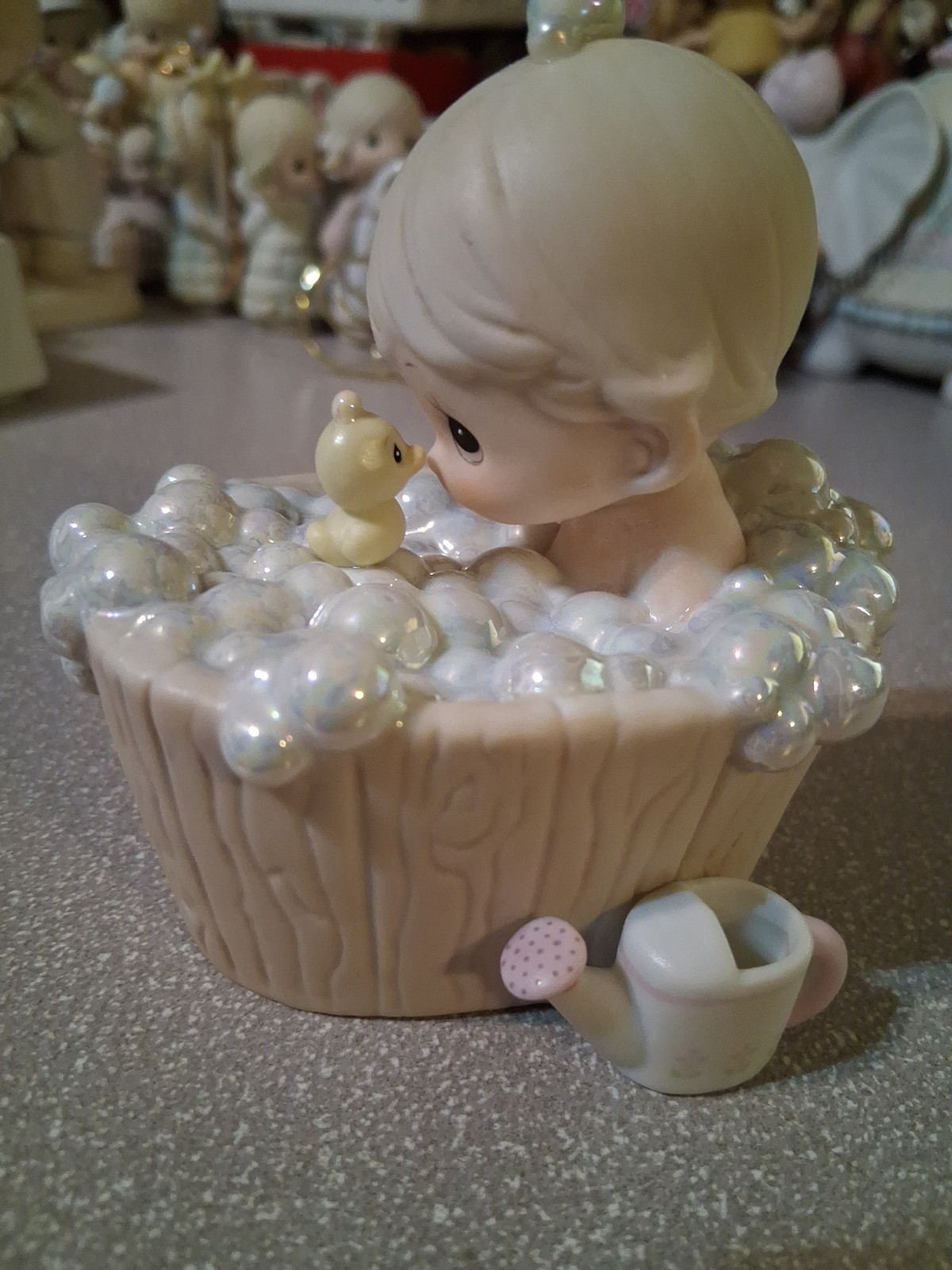 Vintage 1987 Enesco Precious Moments “A Tub Full of Love” – # 12313 – No Box