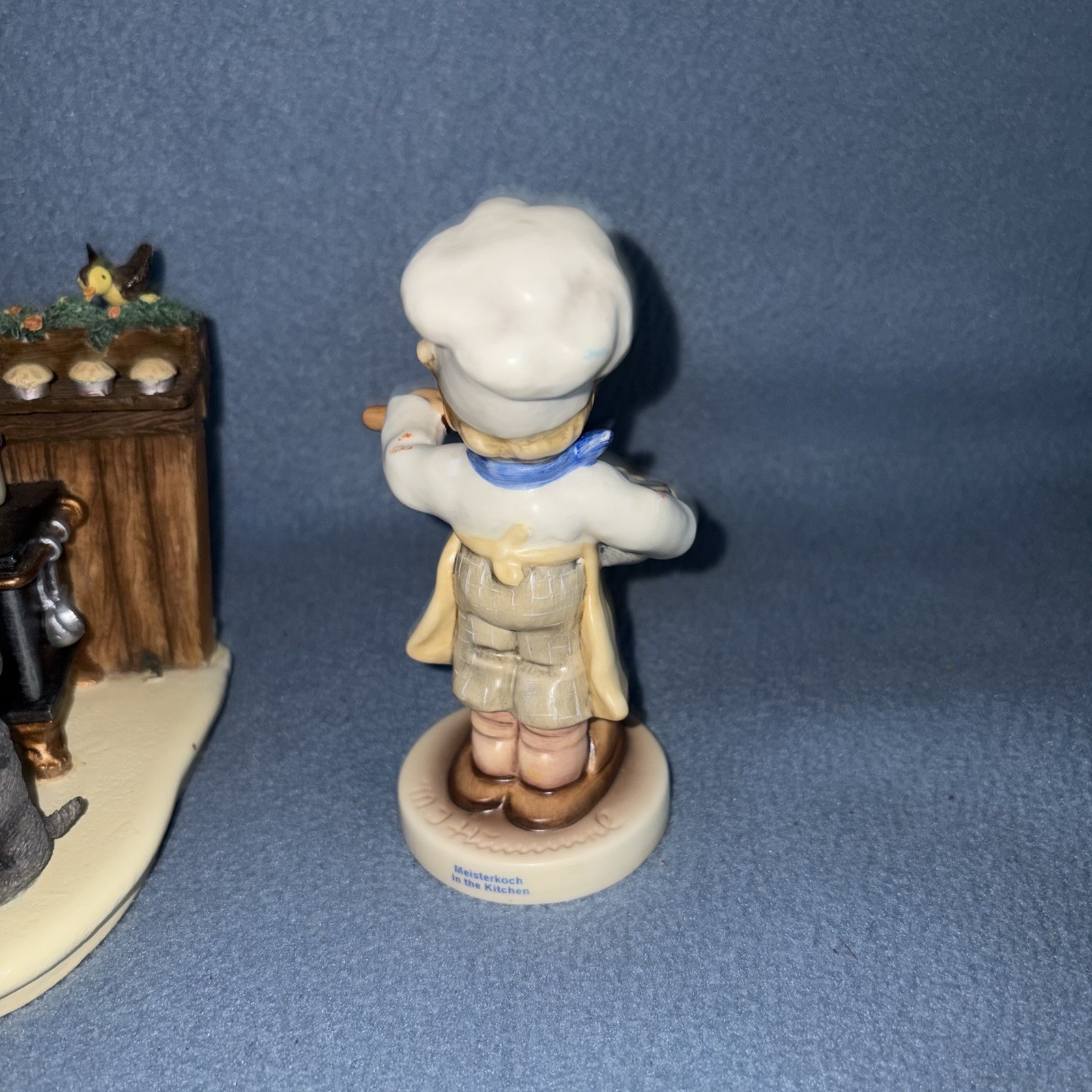 M.I. Hummel Cozy In the Kitchen Collector’s Set Figurine & HummelScape Baker