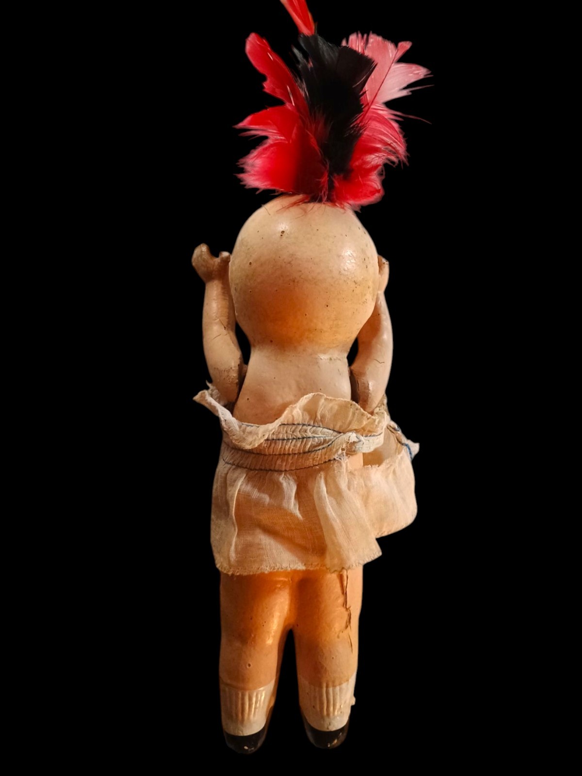 Antique Composition Kewpie Doll Toy Statue Figure 8″ Vintage