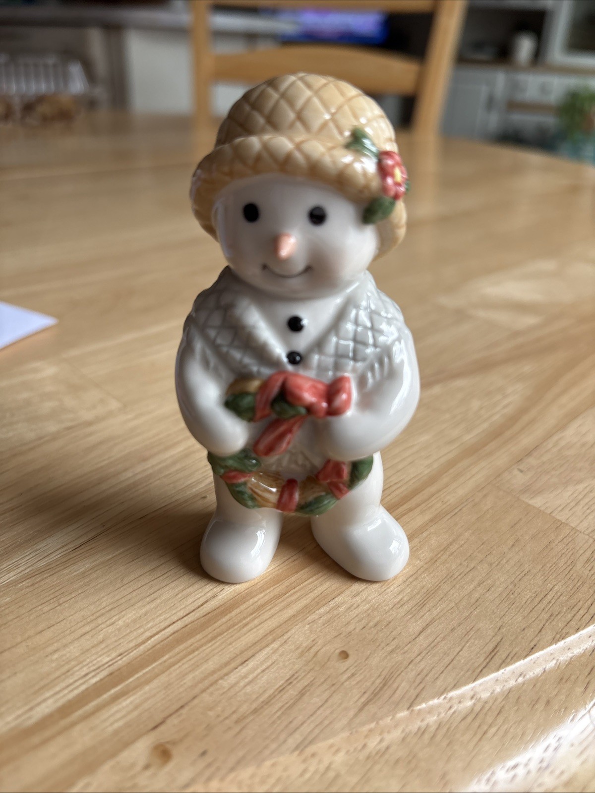 Royal Copenhagen Mother Sophie Snowman 2009 Figurine 9cm. No box