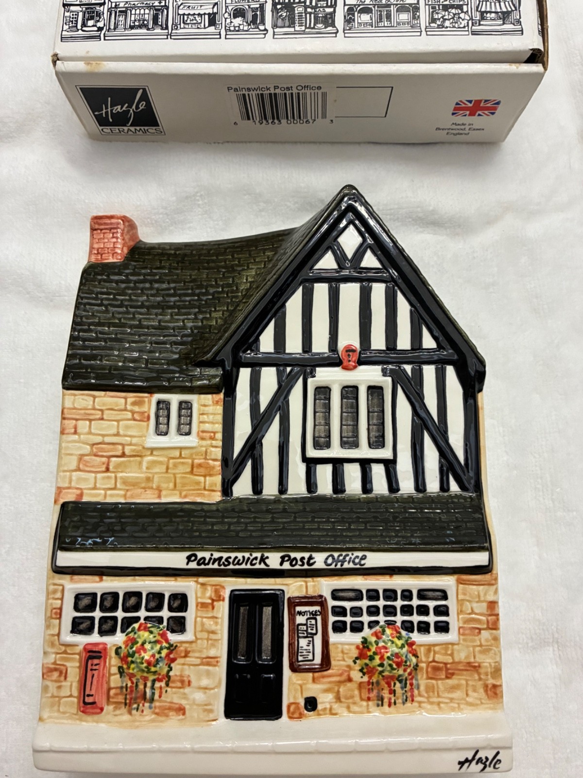 PAINSWICK POST OFFICE Hazle Ceramics Nation Of Shop Keepers Made In England BOX