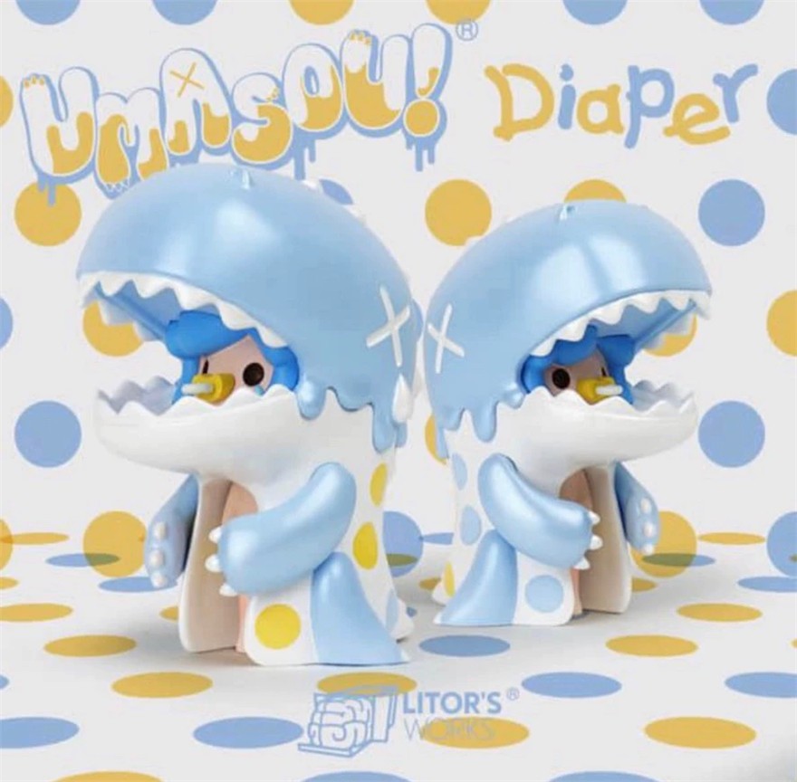 LITOR’S WORKS Umasou Diaper Blue Limited Collectible Fashion Figure New