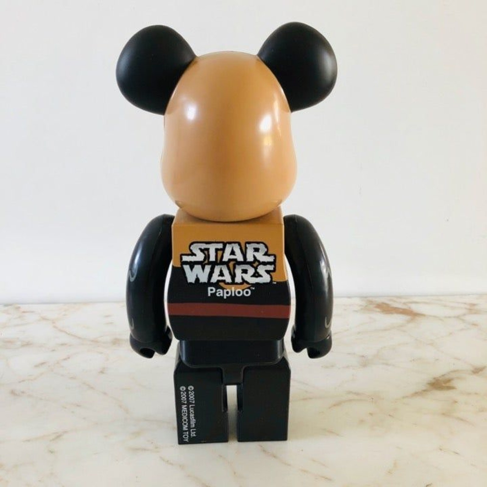 MEDICOM BE@RBRICK 400% Star Wars Paploo Bearbrick