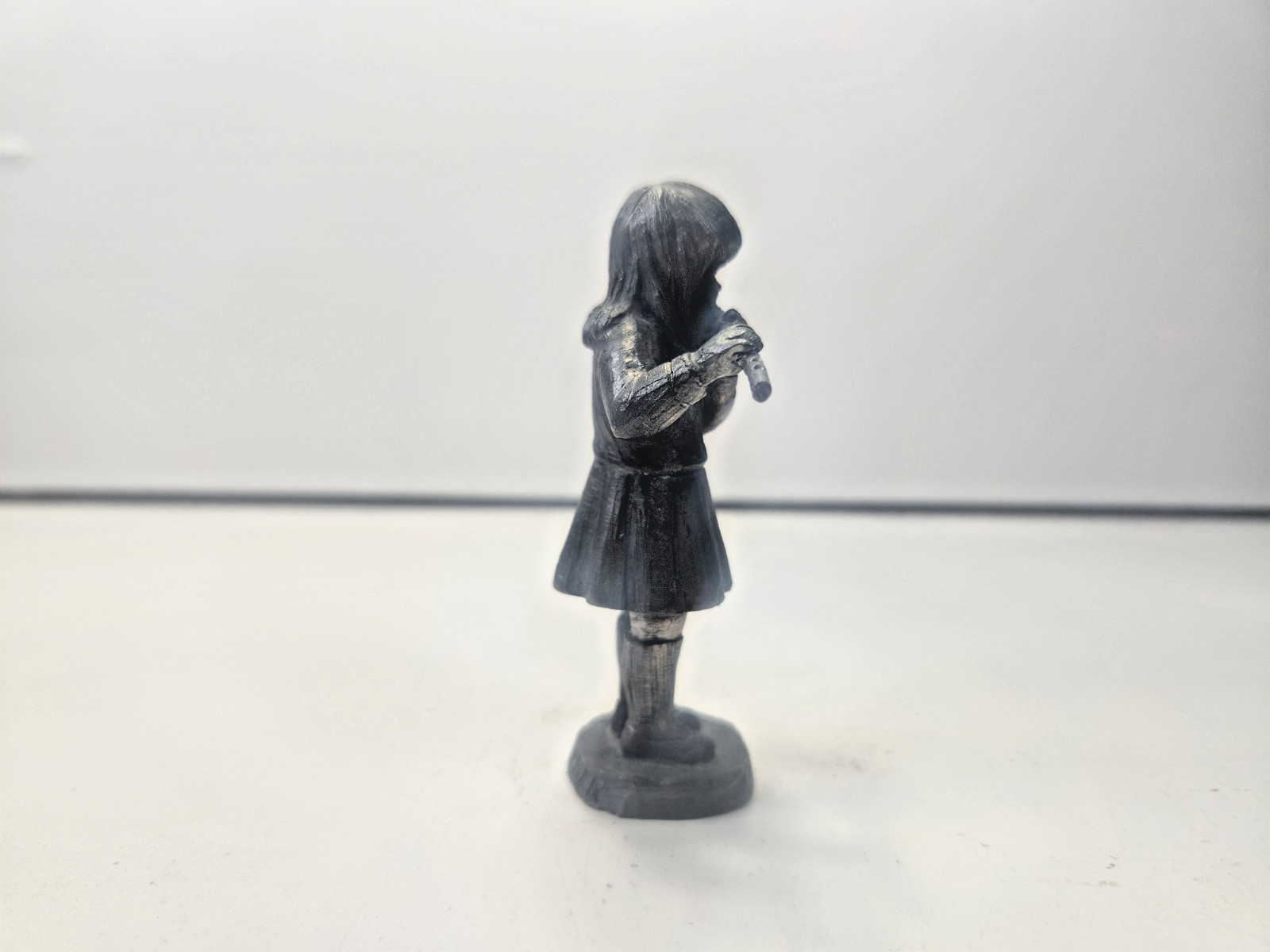 VTG MICHAEL RICKER PEWTER “KAREN BETH” CHILDRENS ORCESTRA COLL SOC 90 W PAPER