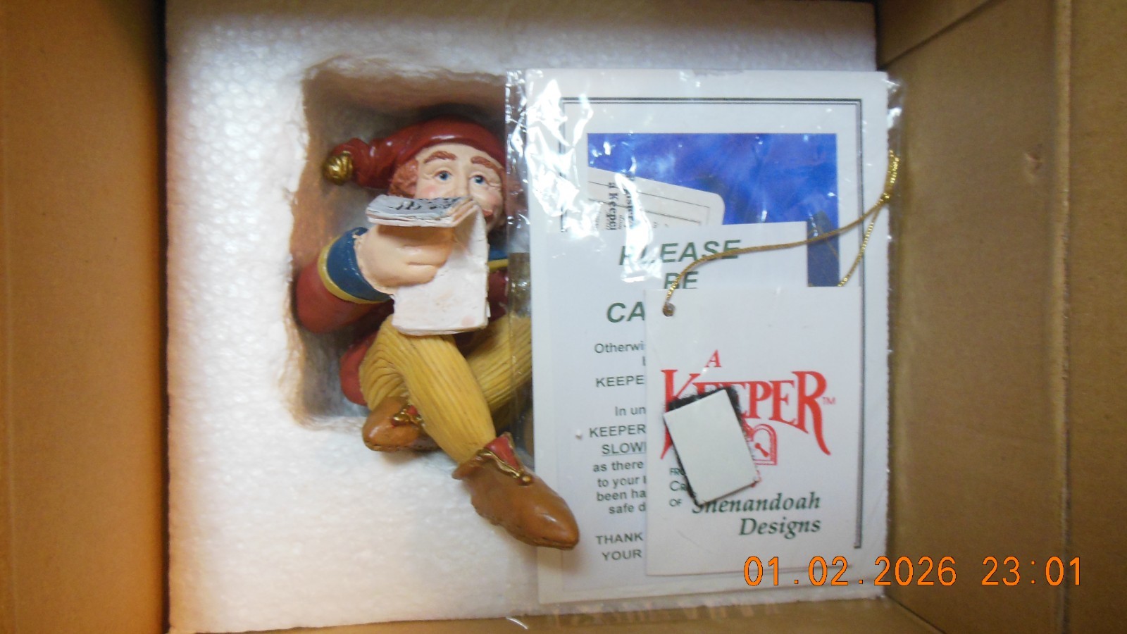 Shenandoah Designs the Keeper of friendship 1995/ store display item/new other