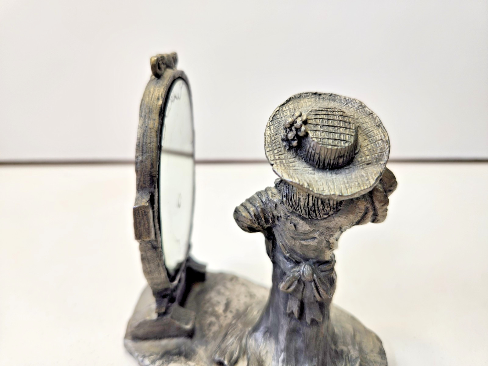 1980 VTG MICHAEL RICKER PEWTER “NANCY” #81/1000 WITH PAPERS