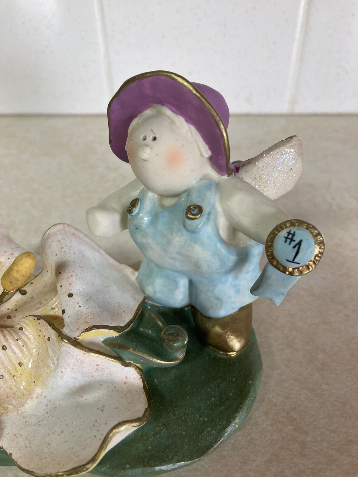 1997 Sprinkles Nancye Williams Angel “I New You Could Do It” 3.25 in T x 4.75 L