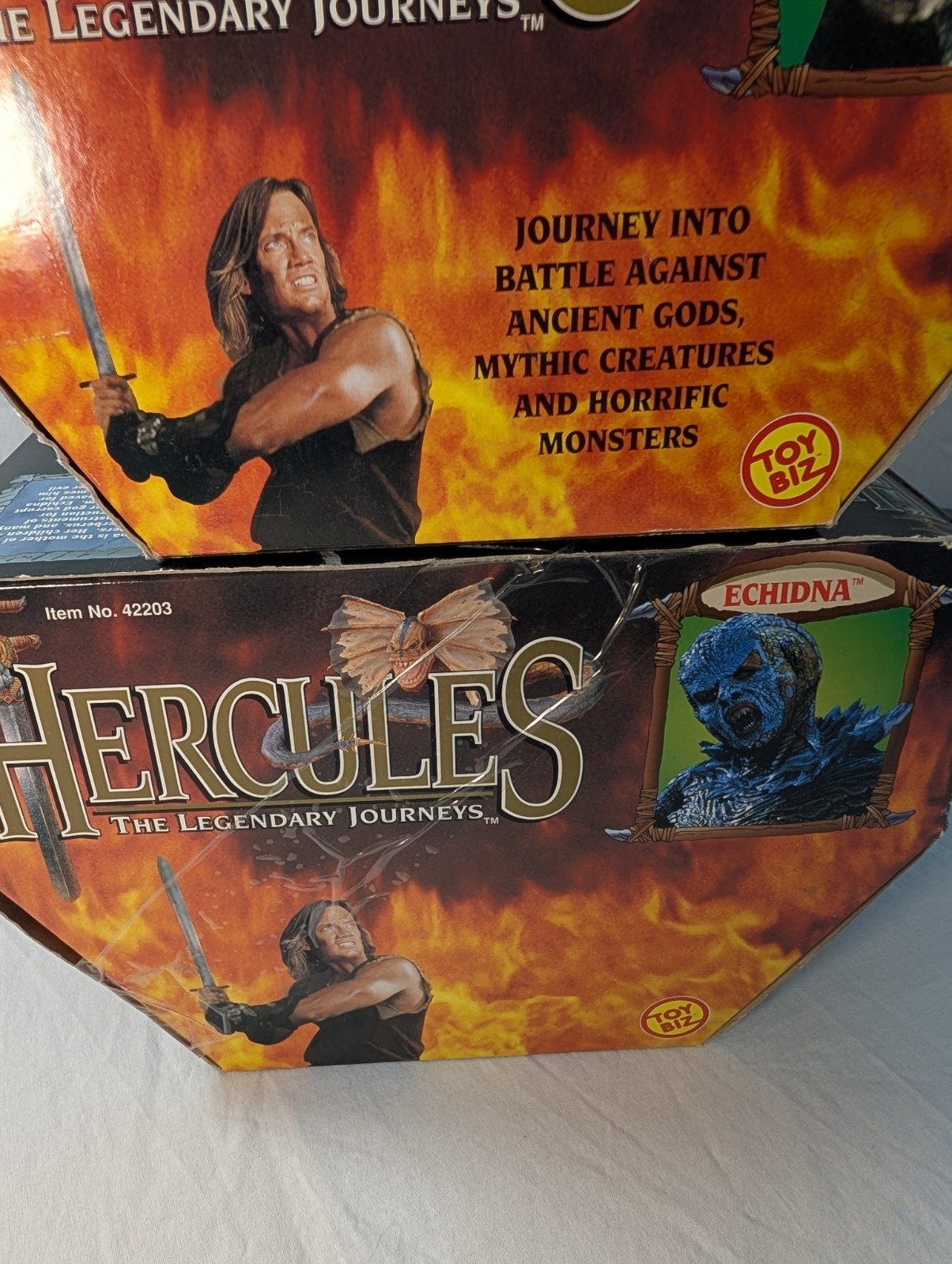 Hercules The Legendary Journeys Graegus and Echidna Action Figure Toy Lot