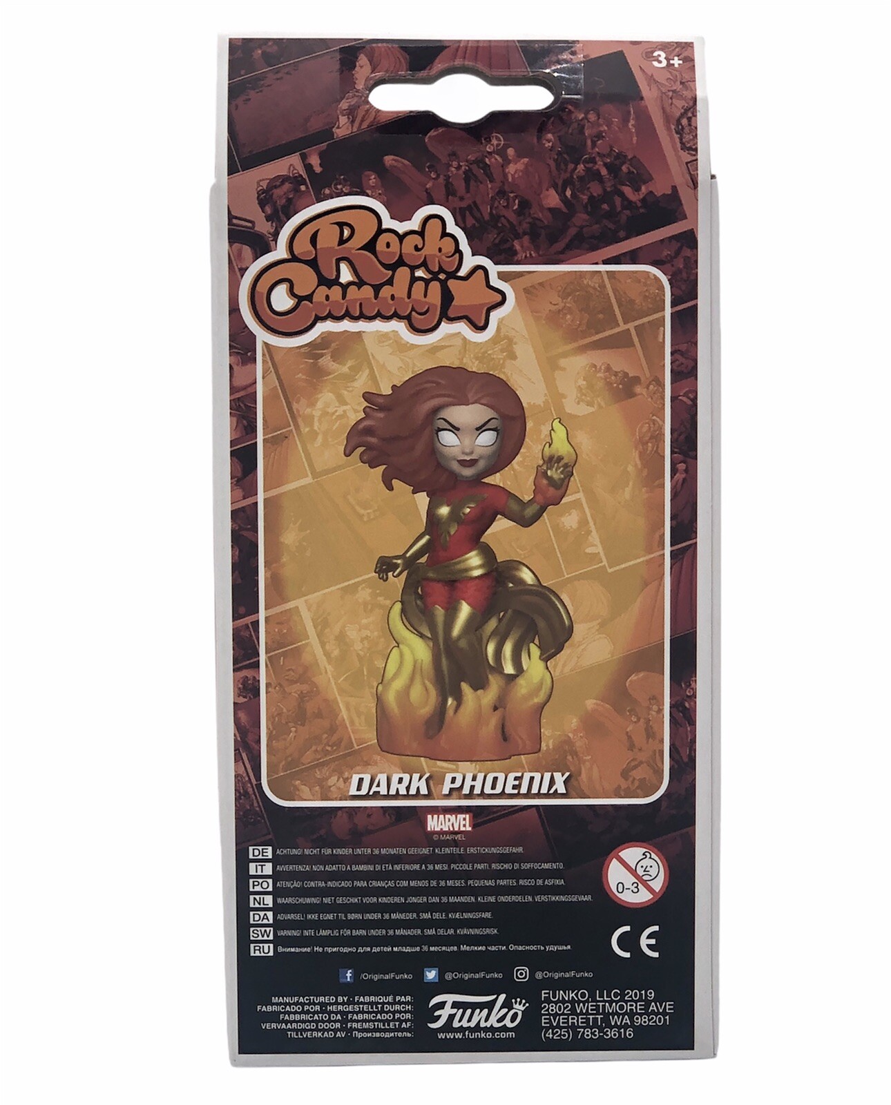 Funko Pop! X-Men Dark Phoenix Rock Candy Vinyl Collectible Figure Marvel Ages 3+
