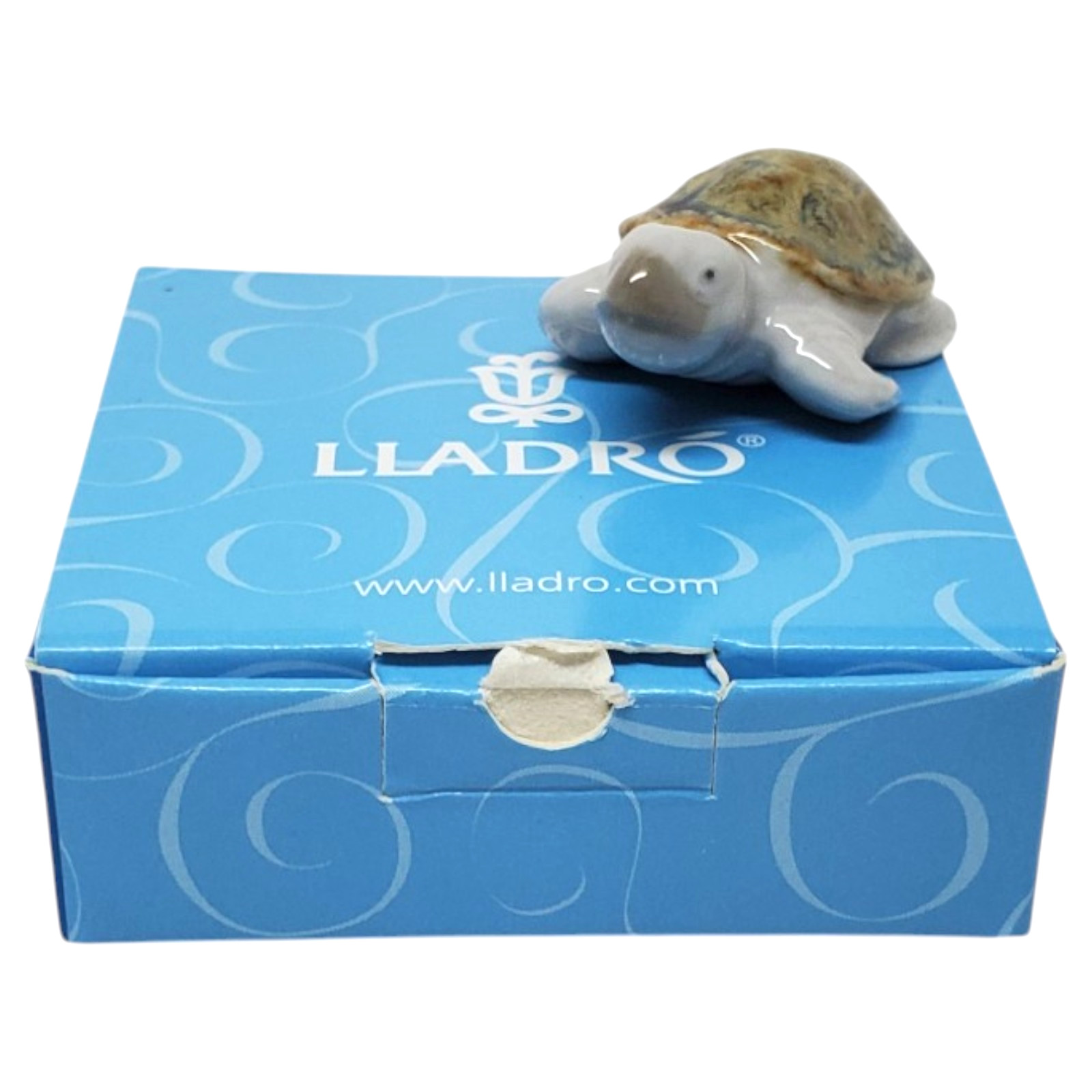 Lladro – Little Turtle Figurine with Box – #01008208 – Spain – B