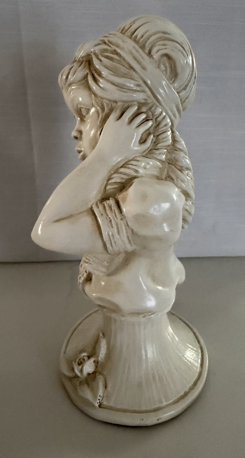 Vintage 1971 Universal Statuary Corp. Chicago “The Music Lesson” 136B 136G