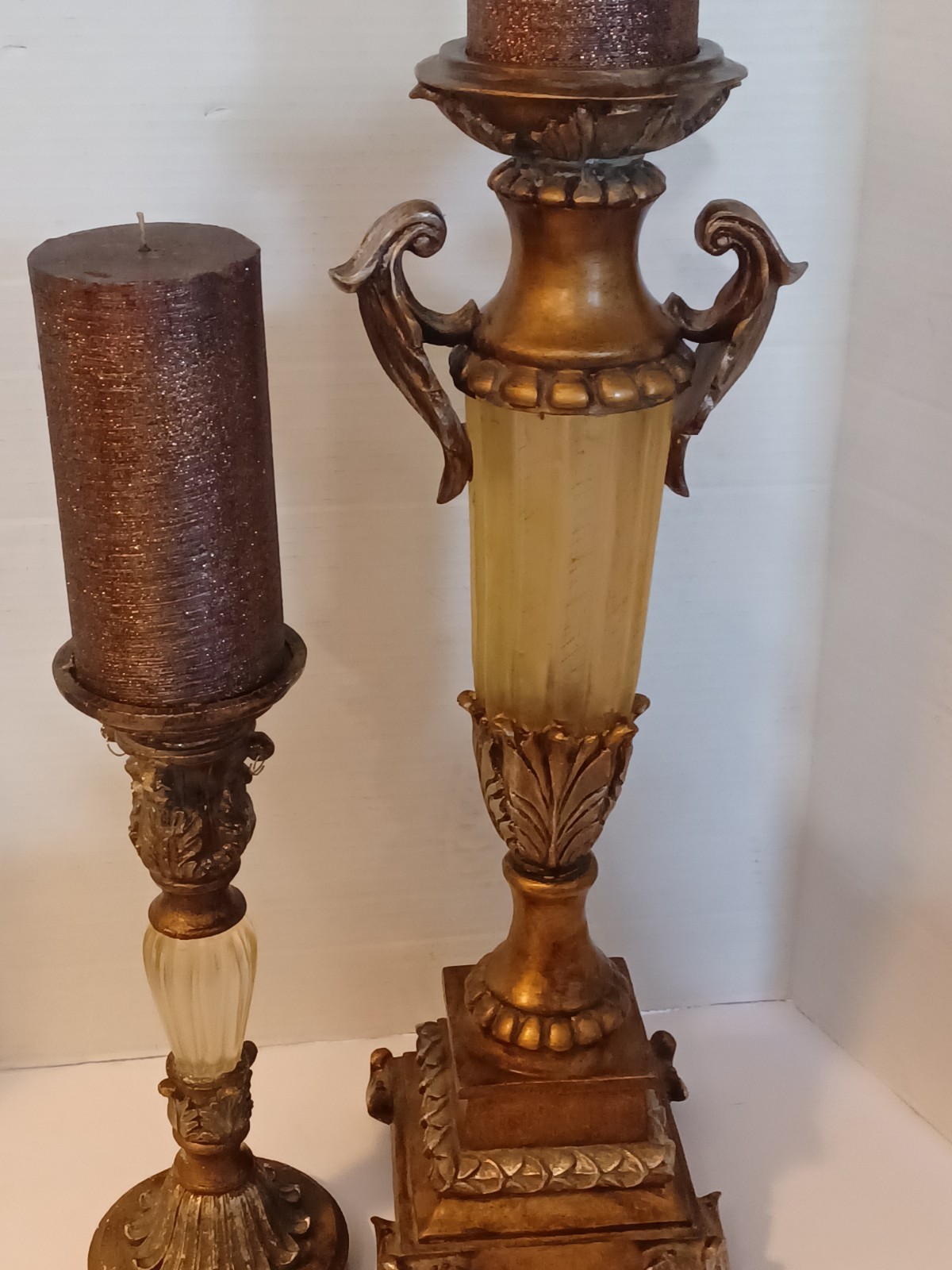 Vintage Beautiful 25″ & 18 ” Collectable Resin BEAUTIFUL
