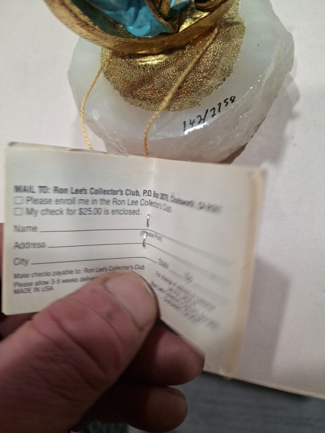 Ron Lee World of Clown’s Collection, CATCH A FALLING STAR (L-148) 142 of 2,750