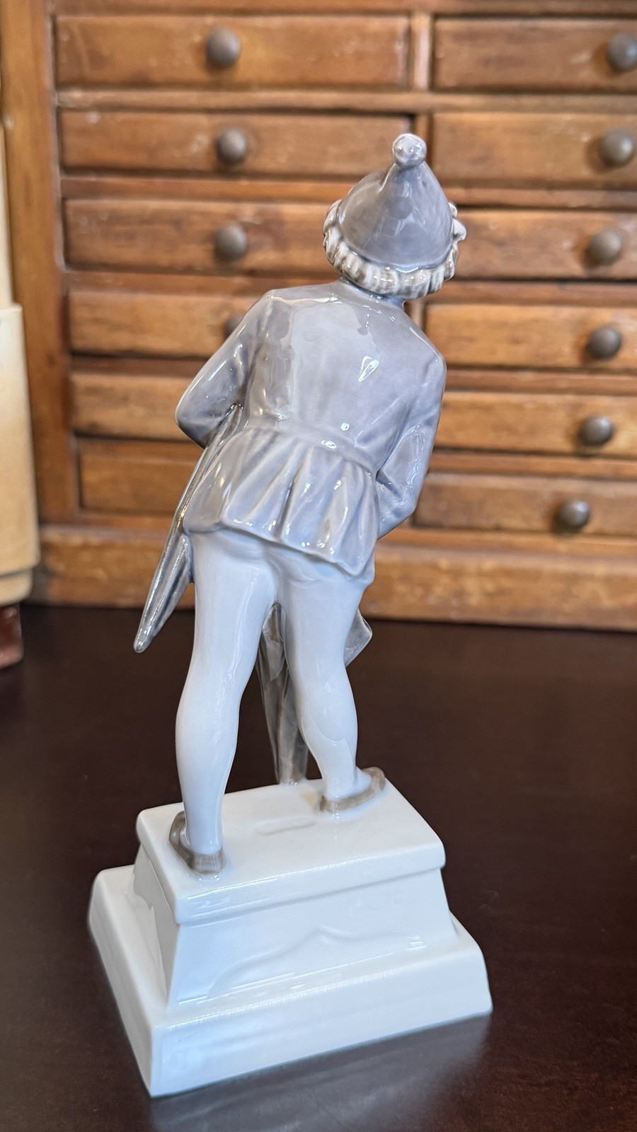 Vintage Royal Copenhagen Figurine The Sandman Boy with Umbrella Denmark 1129