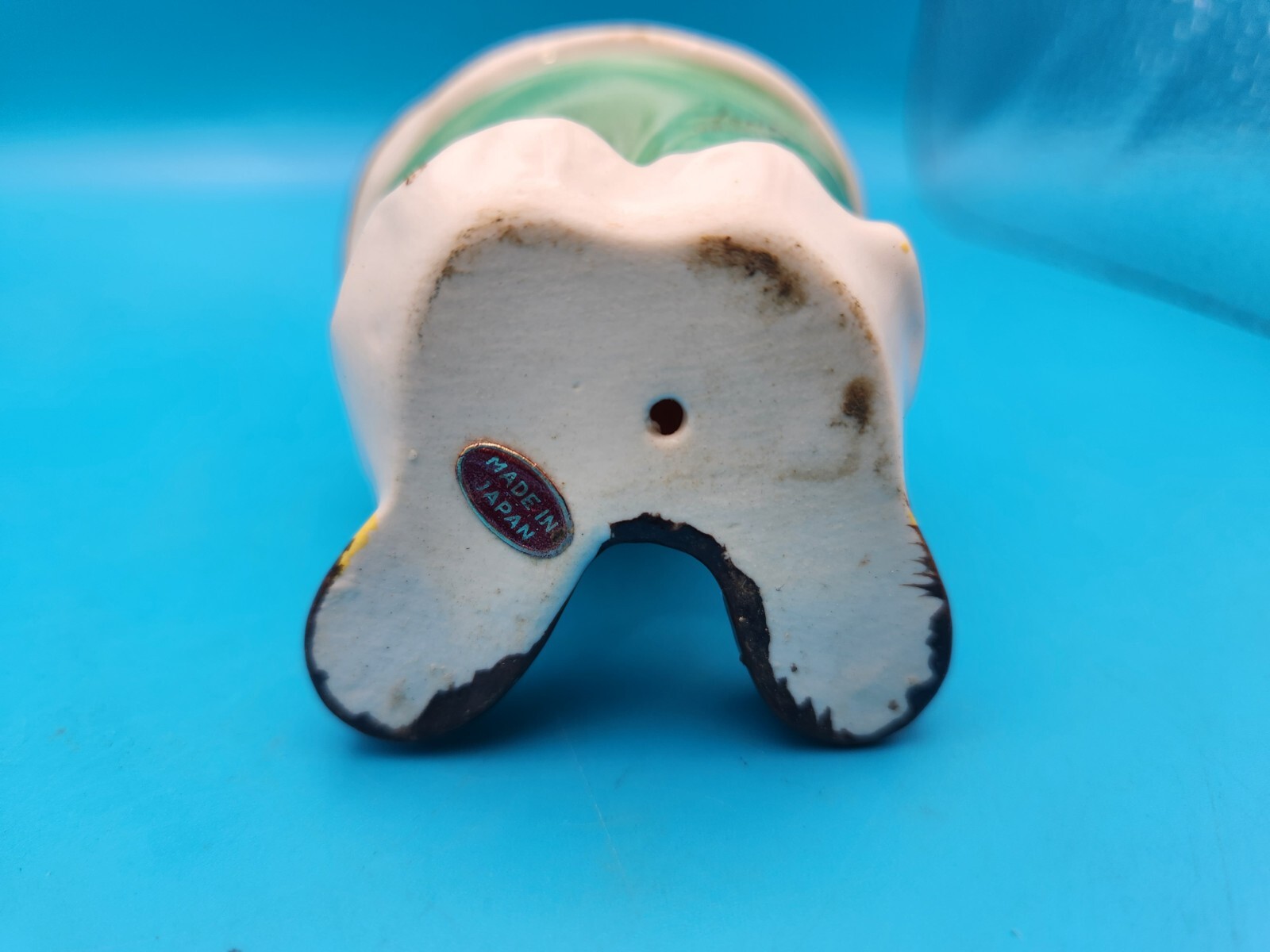 Vintage 1957 Yona Original Clown with Umbrella Porcelain Figurine Very Rare Item